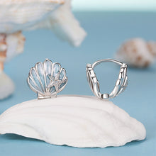Load image into Gallery viewer, 925 Sterling Silver Fashion and Creative Enamel Shell Starfish Earrings