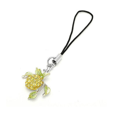 Fruit Strap with Yellow Austrian Element Crystals