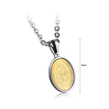 Load image into Gallery viewer, Personality Religion Catholic Stainless Steel Pendant with Necklace
