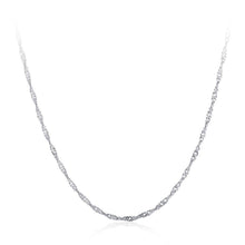 Load image into Gallery viewer, Fashion Simple Plated Platinum Water Wave Necklace - Glamorousky