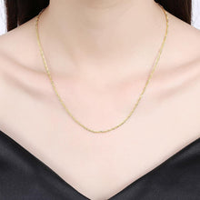 Load image into Gallery viewer, Fashion Simple Plated Gold Water Wave Necklace - Glamorousky