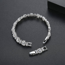 Load image into Gallery viewer, Fashion and Elegant Geometric Bracelet with Cubic Zirconia