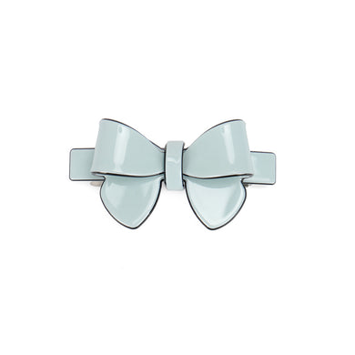 Fashion and Simple Light Green Ribbon Small Top Clip Hairpin