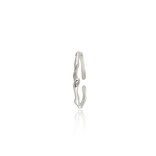Load image into Gallery viewer, 925 Sterling Silver Simple Geometric Line Adjustable Open Ring