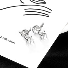 Load image into Gallery viewer, Fashion and Lovely Gold Elk 316L Stainless Steel Stud Earrings