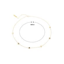 Load image into Gallery viewer, 925 Sterling Silver Plated Gold Simple Fashion Star Necklace