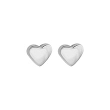 Load image into Gallery viewer, Simple Fashion 316L Stainless Steel Heart Stud Earrings