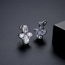 Load image into Gallery viewer, Fashion Simple Geometric Stud Earrings with Cubic Zirconia