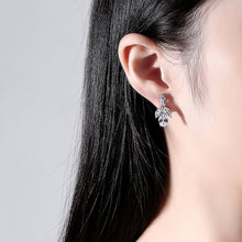 Load image into Gallery viewer, Fashion and Elegant Geometric Stud Earrings with Cubic Zirconia