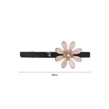 Load image into Gallery viewer, Fashion and Elegant Flower Imitation Pearl Hair Clip with Cubic Zirconia