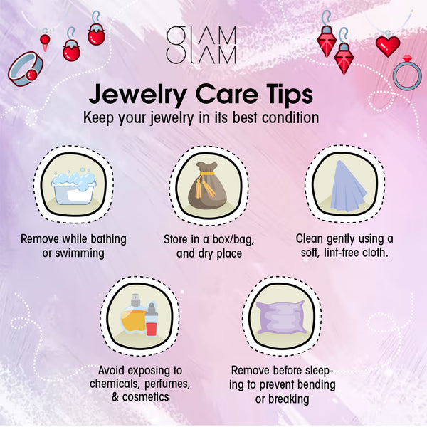 Jewelry Care Tips 保養小貼示
