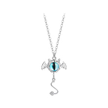 Load image into Gallery viewer, 925 Sterling Silver Fashion Personalized Devil Wings Pendant with Necklace
