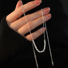 Load image into Gallery viewer, 925 Sterling Silver Simple and Fashion Geometric Beaded Necklace