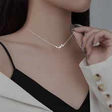 Load image into Gallery viewer, 925 Sterling Silver Simple and Fashion Ginkgo Leaf Pendant with Necklace
