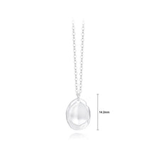 Load image into Gallery viewer, 925 Sterling Silver Simple and Personalized Irregular Geometric Pendant and Necklace