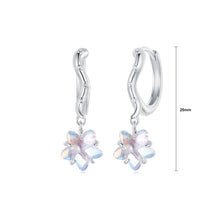 Load image into Gallery viewer, 925 Sterling Silver Fashion Simple Starfish Earrings with Cubic Zirconia