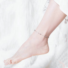 Load image into Gallery viewer, 925 Sterling Silver Simple and Fashion Geometric Ball Anklet