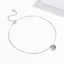 Load image into Gallery viewer, 925 Sterling Silver Simple and Cute Heart-shaped Anklet