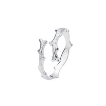 Load image into Gallery viewer, 925 Sterling Silver Simple Vintage Branch Thorn Adjustable Open Ring