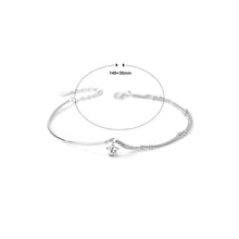 Load image into Gallery viewer, 925 Sterling Silver Fashion Simple Star Double Layer Bracelet with Cubic Zirconia