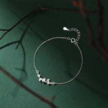 Load image into Gallery viewer, 925 Sterling Silver Fashion Simple Ginkgo Leaf Bracelet
