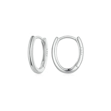 Load image into Gallery viewer, 925 Sterling Silver Simple and Classic Fashion Oval Earrings