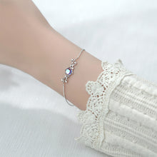 Load image into Gallery viewer, 925 Sterling Silver Fashion Temperament Antler Moonstone Bracelet with Cubic Zirconia