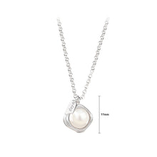 Load image into Gallery viewer, 925 Sterling Silver Fashion and Creative Daytime Imitation Pearl Pendant with Necklace