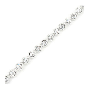 Cutie Dots Bracelet with Silver Austrian Element Crystals
