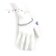 Load image into Gallery viewer, Cutie Dots Bracelet with Silver Austrian Element Crystals