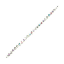 Load image into Gallery viewer, Cutie Dots Bracelet with Multi Color Austrian Element Crystals