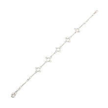 Load image into Gallery viewer, Elegant Bracelet with Silver Austrian Element Crystals