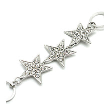 Load image into Gallery viewer, Silver Star Bracelet with Austrian Element Crystals