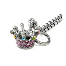 Load image into Gallery viewer, Crown Bracelet with Multi-color Austrian Element Crystals