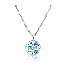 Load image into Gallery viewer, Stary Sky Pendant with Austrian Crystals and Necklace