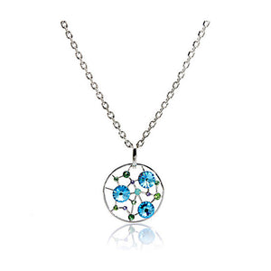 Stary Sky Pendant with Austrian Crystals and Necklace