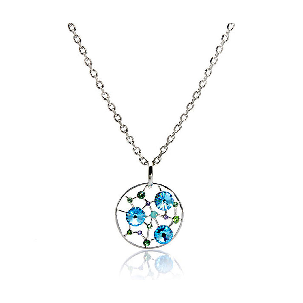 Stary Sky Pendant with Austrian Crystals and Necklace