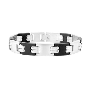 Fashion Stainless Steel Bracelet (with Plastic)