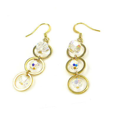 Trendy Earring swith Austrian Element Crystals