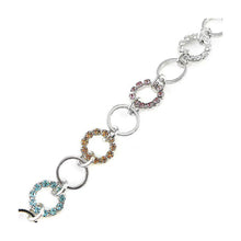 Load image into Gallery viewer, Gracious Bracelet with Multi-color Austrian Element Crystal