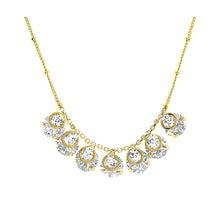 Load image into Gallery viewer, Glimmering Necklace with Silver Austrian Element Crystal