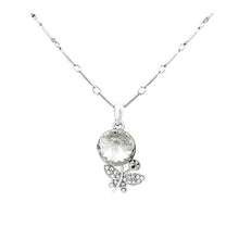 Load image into Gallery viewer, Chic Butterfly Necklace with Silver Austrian Element Crystal