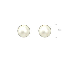 Load image into Gallery viewer, Graceful White Fashion Pearl Earrings