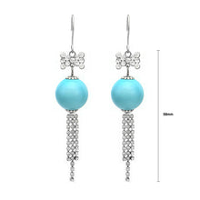 Load image into Gallery viewer, Exquisite Ribbon Earrings with Silver Austrian Element Crystal