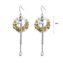 Load image into Gallery viewer, Elegant Round Earrings with White Fashion Pearl