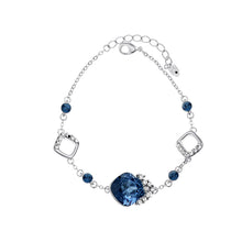 Load image into Gallery viewer, Elegant Fashion Jewelry Bracelet with Blue Crystal
