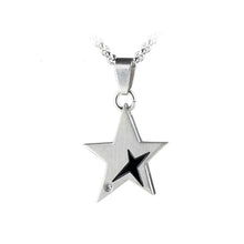 Load image into Gallery viewer, Fashion Stainless Steel Star Pendant with Necklace For Men