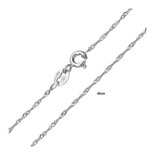 Load image into Gallery viewer, 925 Sterling Silver Water Wave Chain