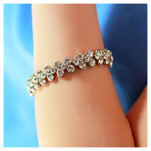 Load image into Gallery viewer, Shining White Austrian Element Crystal Bracelet