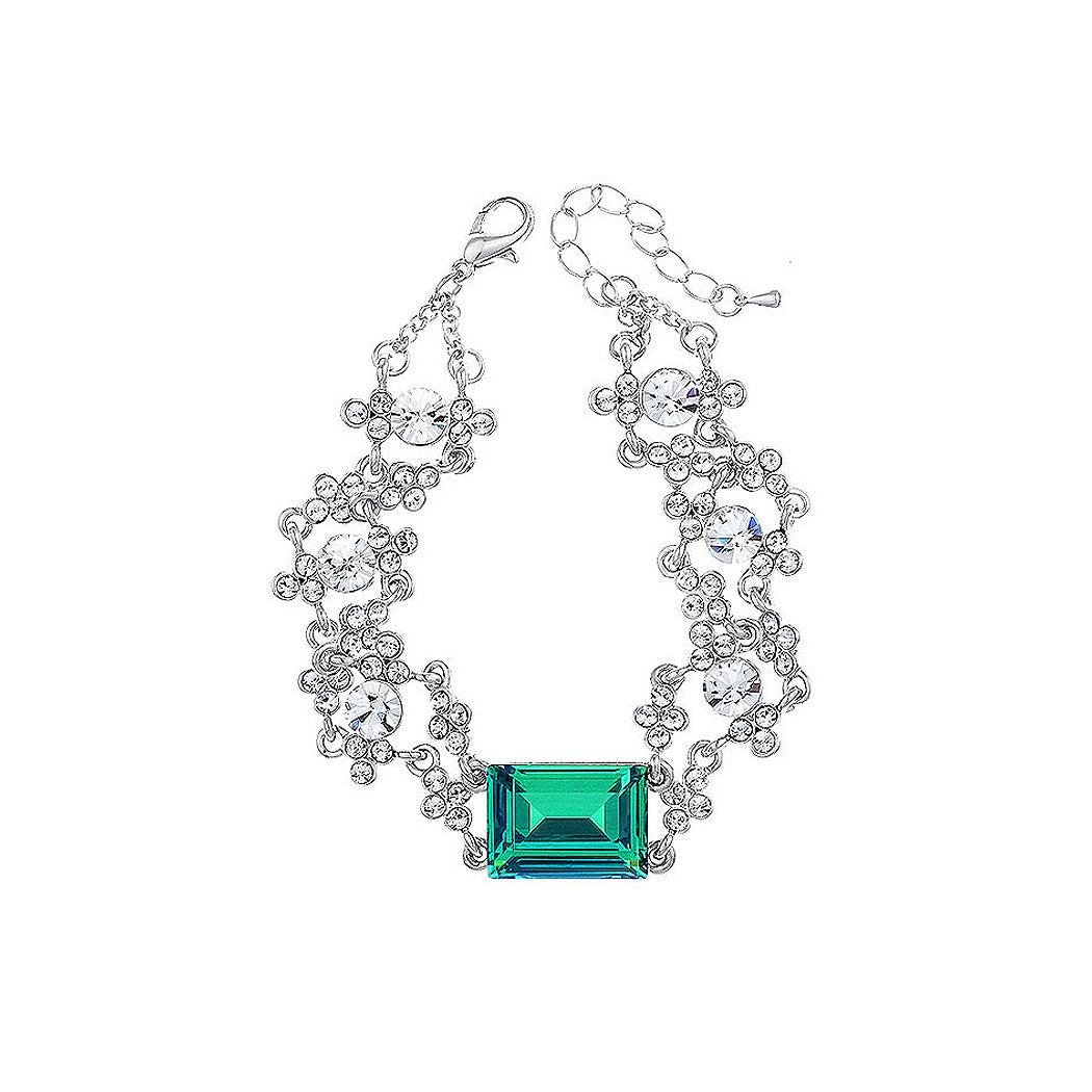 Elegant Green Austrian Element Crystal Bracelet